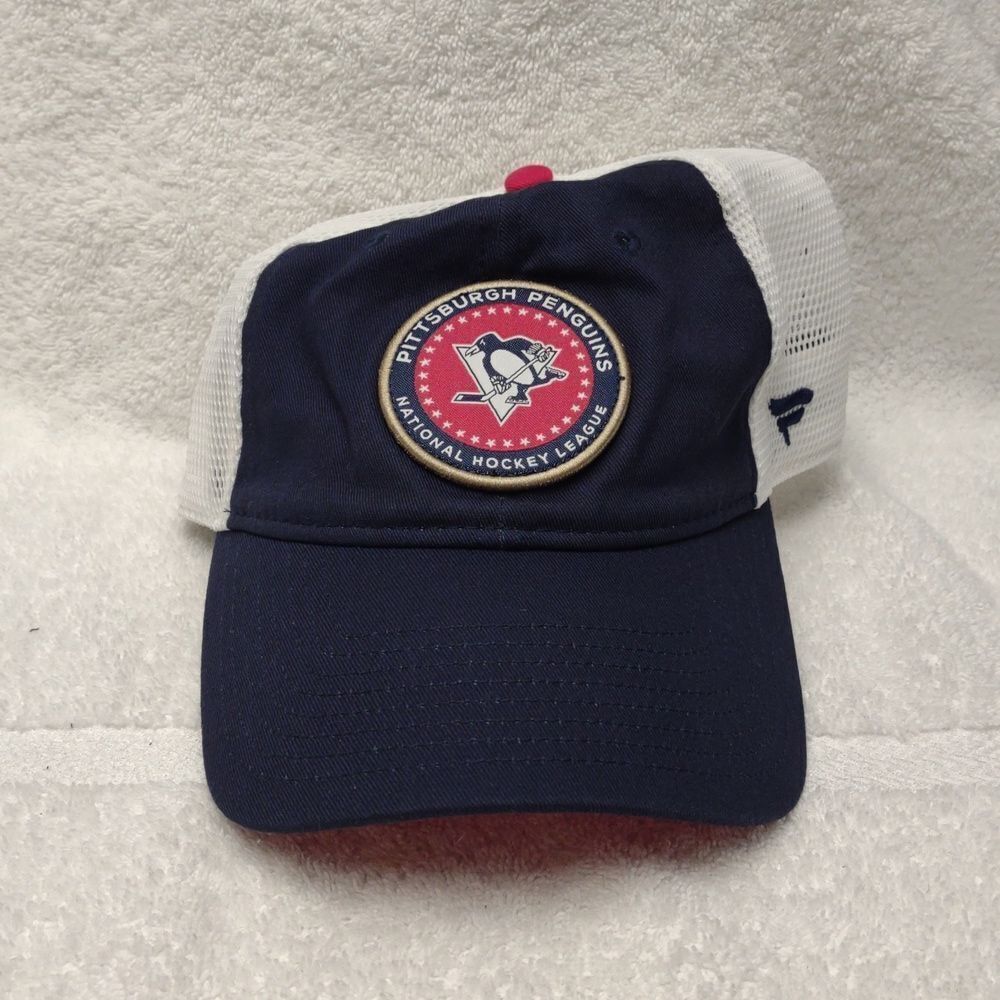 Fanatics Pittsburgh Penguins Trucker Snapback Hats - New